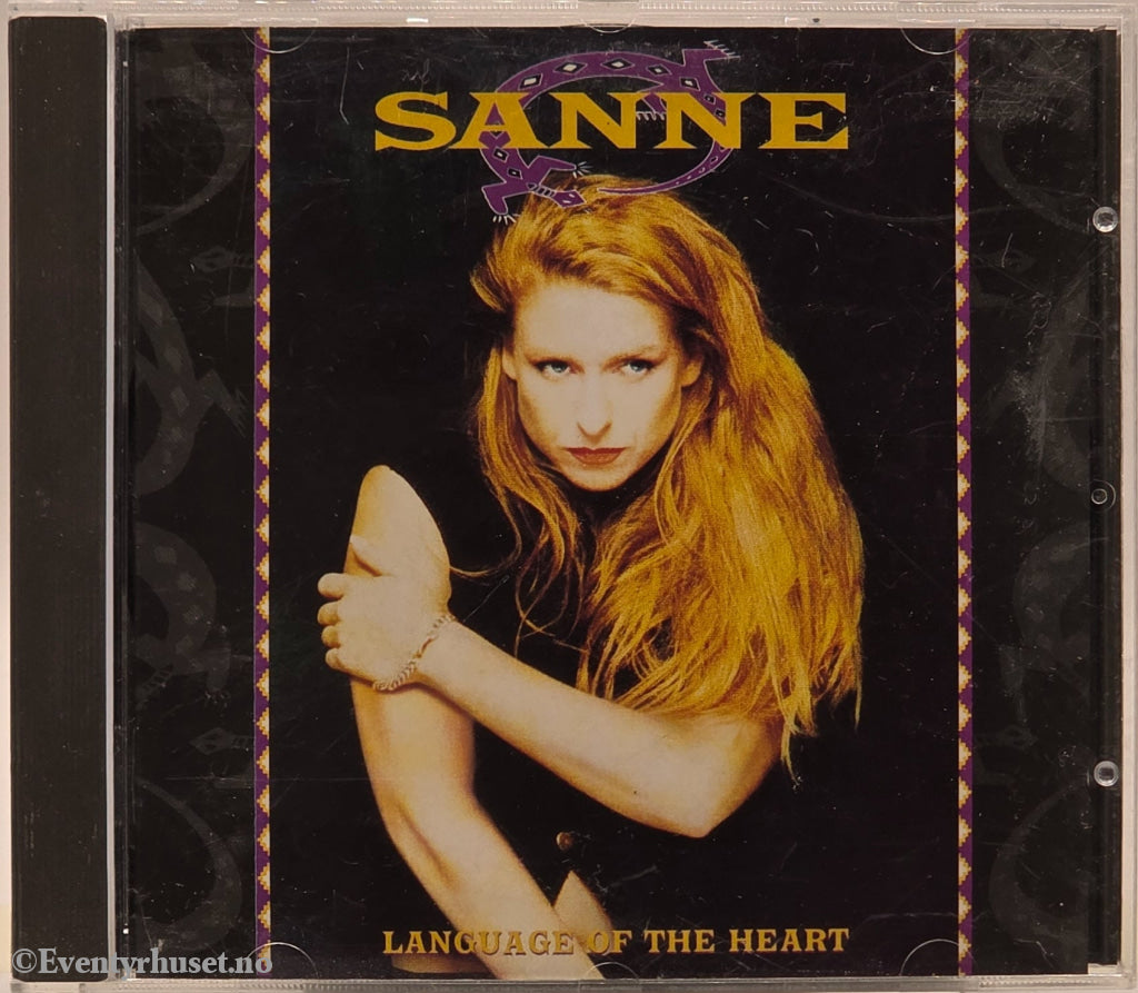 Sanne - Language of the Heart (1994). Musikk-CD.