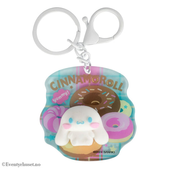 Sanrio 3D Acrylic Keychain Cinnamoroll Fashion & Accessories