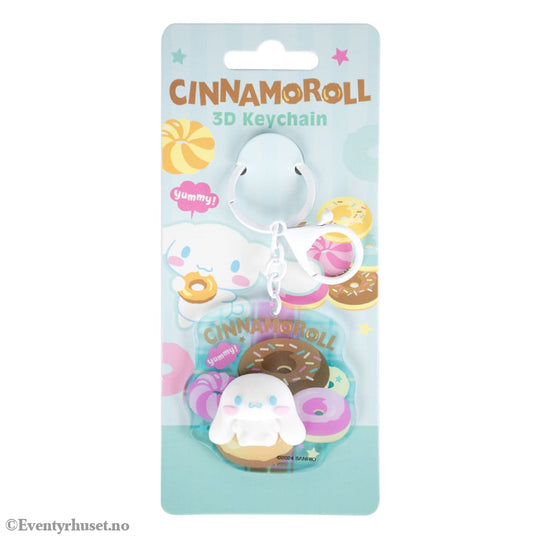 Sanrio 3D Acrylic Keychain Cinnamoroll Fashion & Accessories