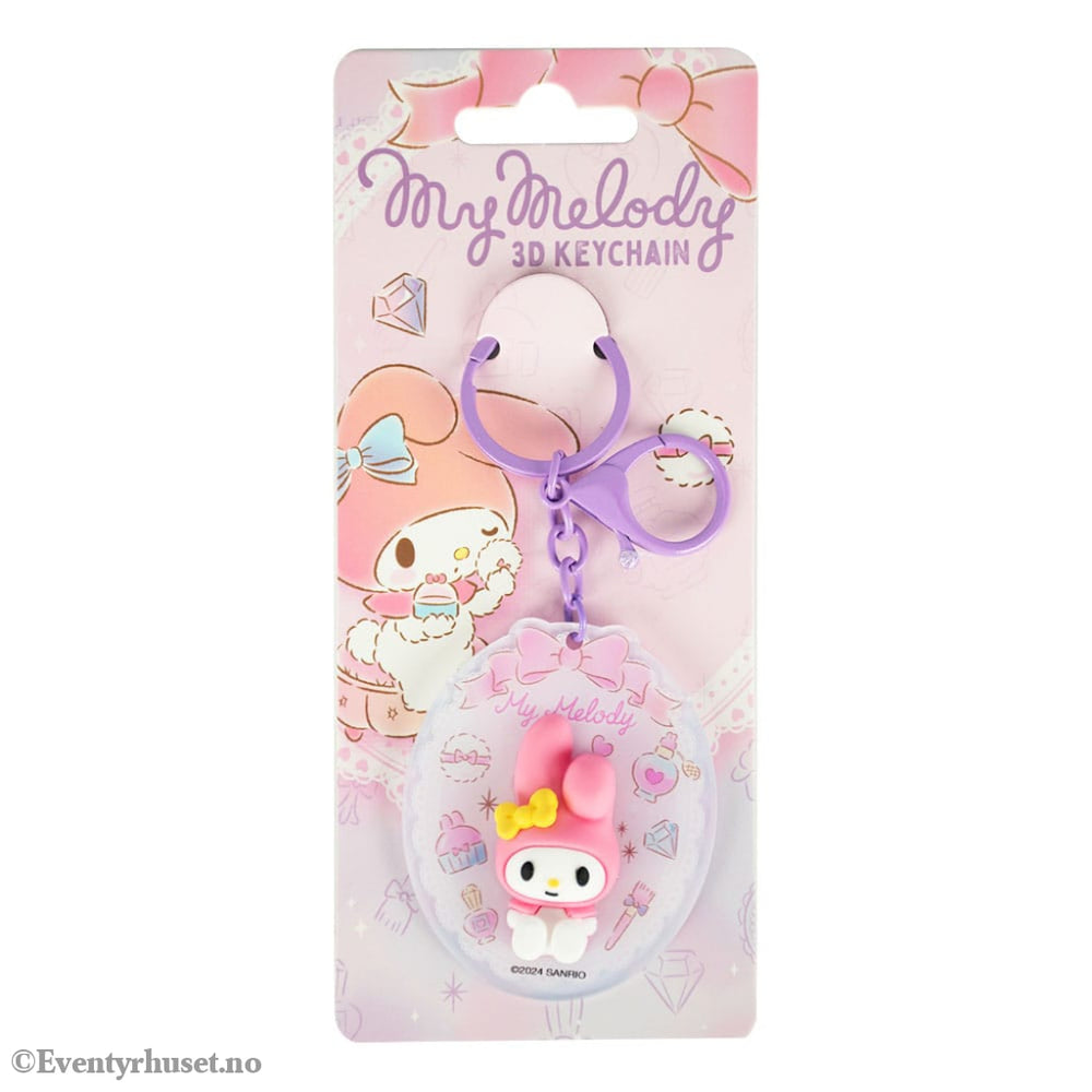 Sanrio 3D Acrylic Keychain My Melody Fashion & Accessories