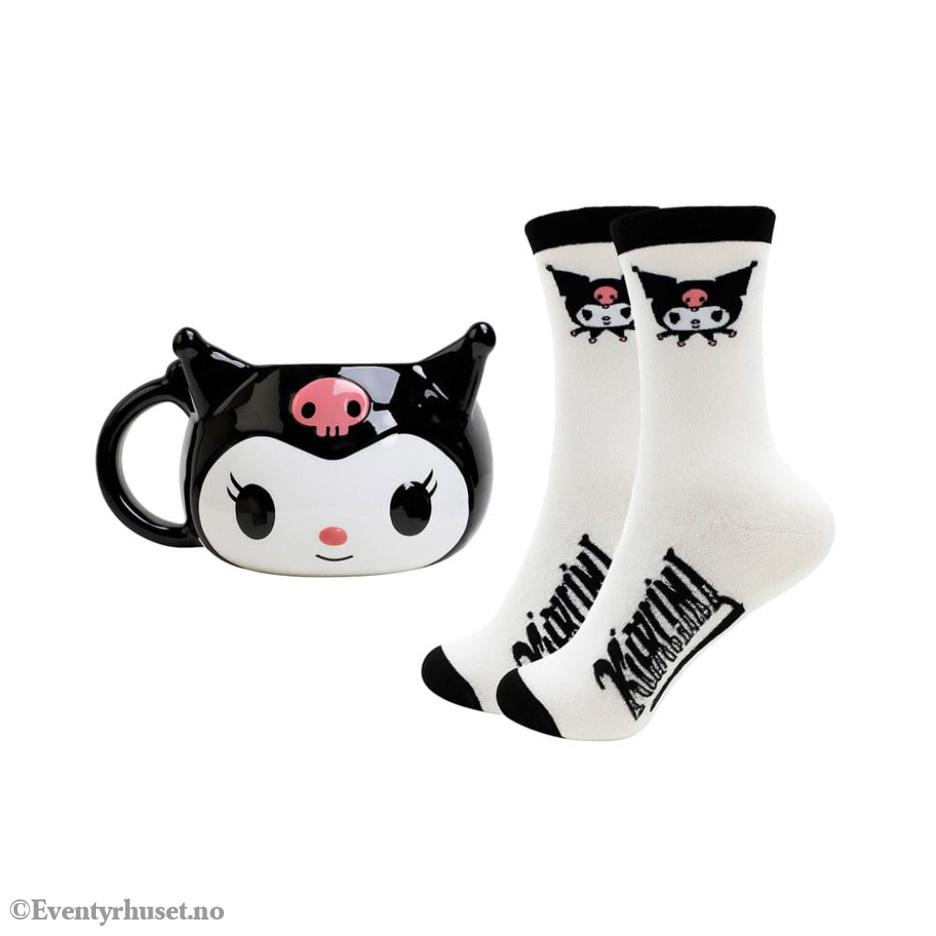Sanrio 3D Mug & Socks Set Kuromi Home & Gifts