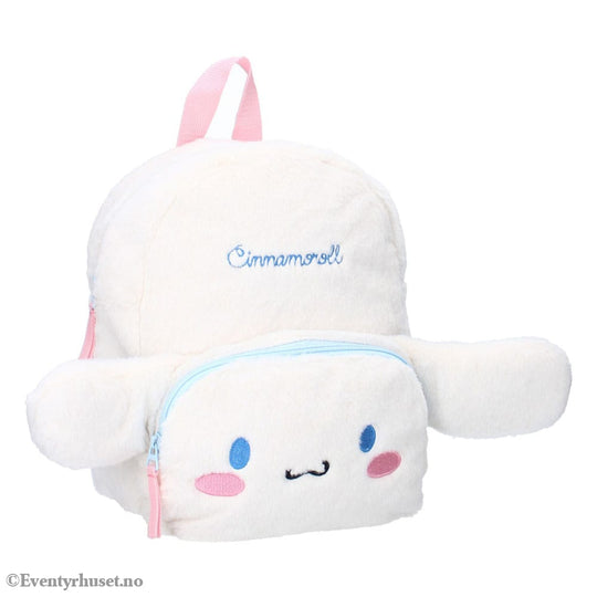 Sanrio Backpack Cinnamoroll Fluffy Festival White 26 cm Fashion & Accessories
