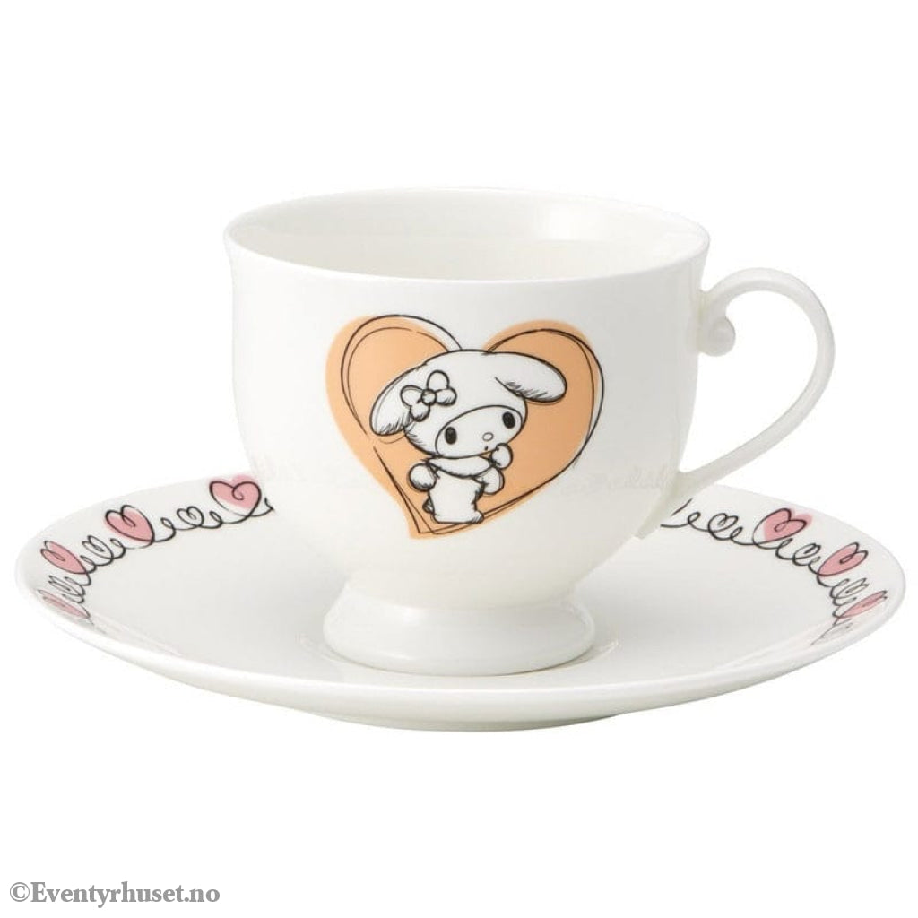 Sanrio Bone China Mug & Plate Set My Melody Home & Gifts