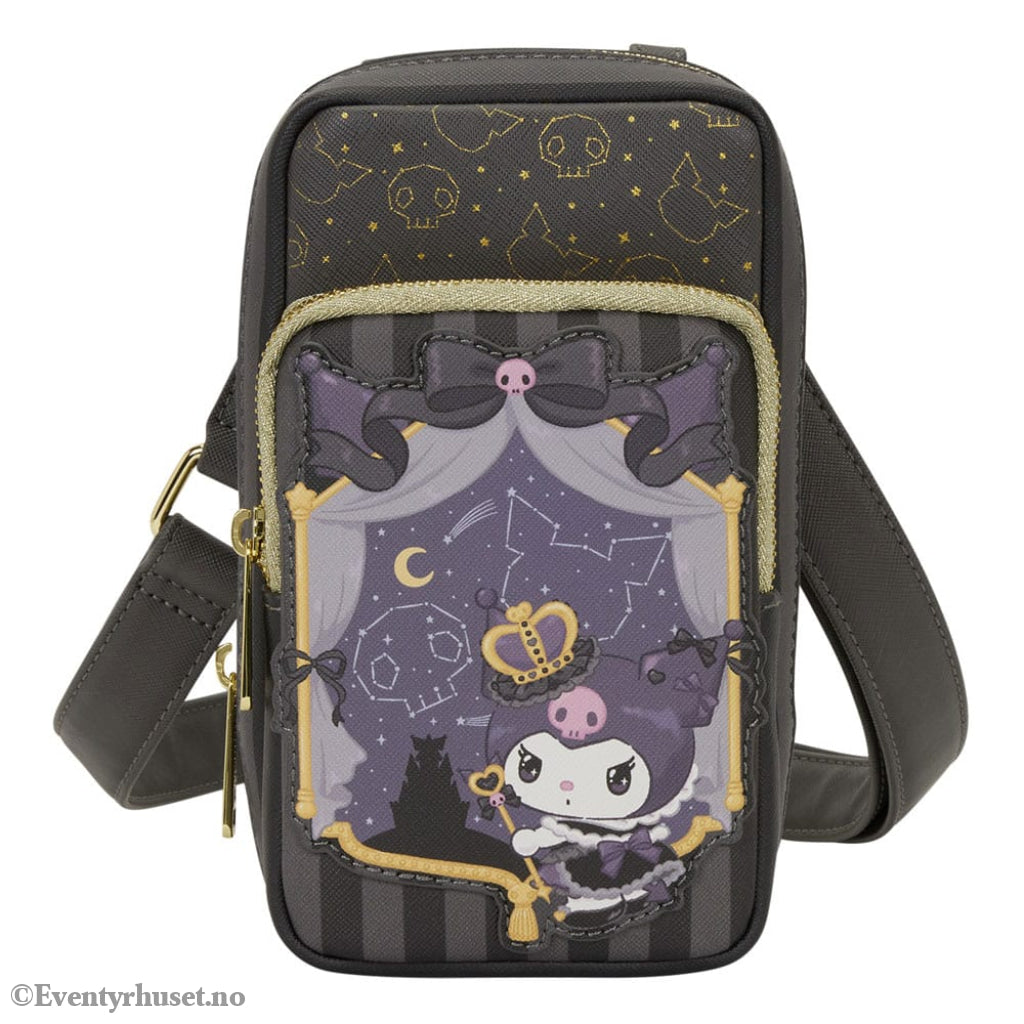 Sanrio by Loungefly Crossbody with Coin Bag 20th Anniversary Kuromi Cell Phone Fashion & Accessories