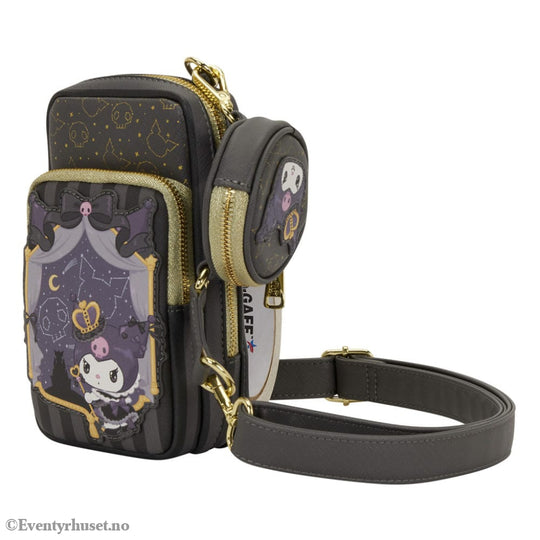 Sanrio by Loungefly Crossbody with Coin Bag 20th Anniversary Kuromi Cell Phone Fashion & Accessories