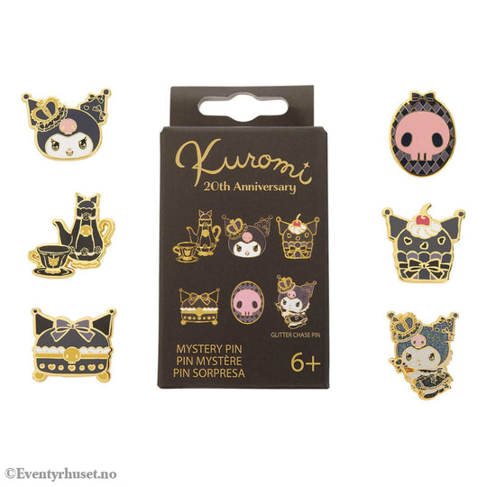 Sanrio by Loungefly Enamel Pins Blind Box 20th Anniversary Kuromi Assortment (12) Fashion & Accessories