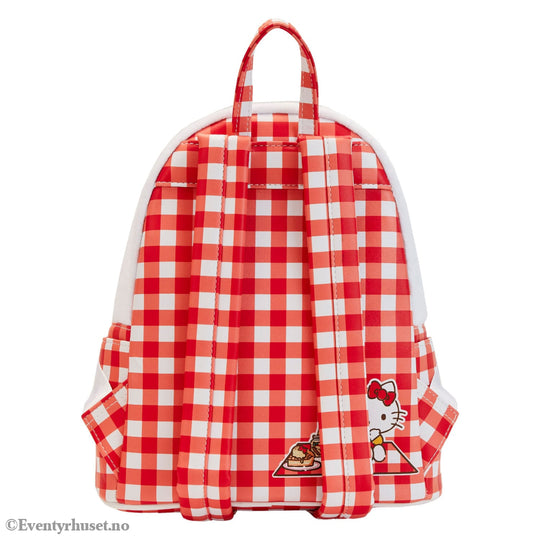 Sanrio by Loungefly Mini Backpack Hello Kitty Gingham Cosplay. Ny / New! Klær