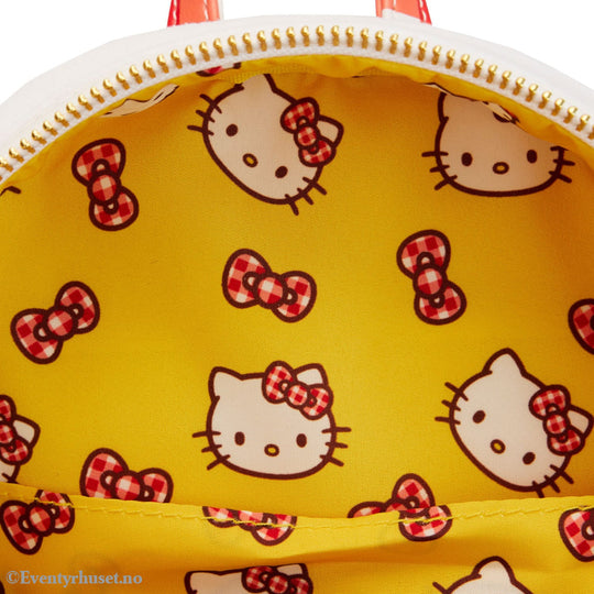 Sanrio by Loungefly Mini Backpack Hello Kitty Gingham Cosplay. Ny / New! Klær
