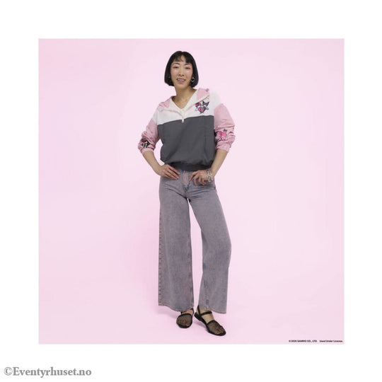 Sanrio by Loungefly Windbreaker Jacket My Melody and Kuromi Size L Fashion & Accessories