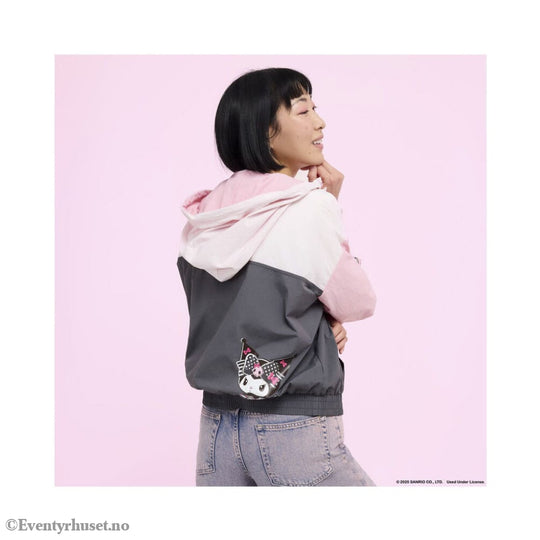 Sanrio by Loungefly Windbreaker Jacket My Melody and Kuromi Size L Fashion & Accessories