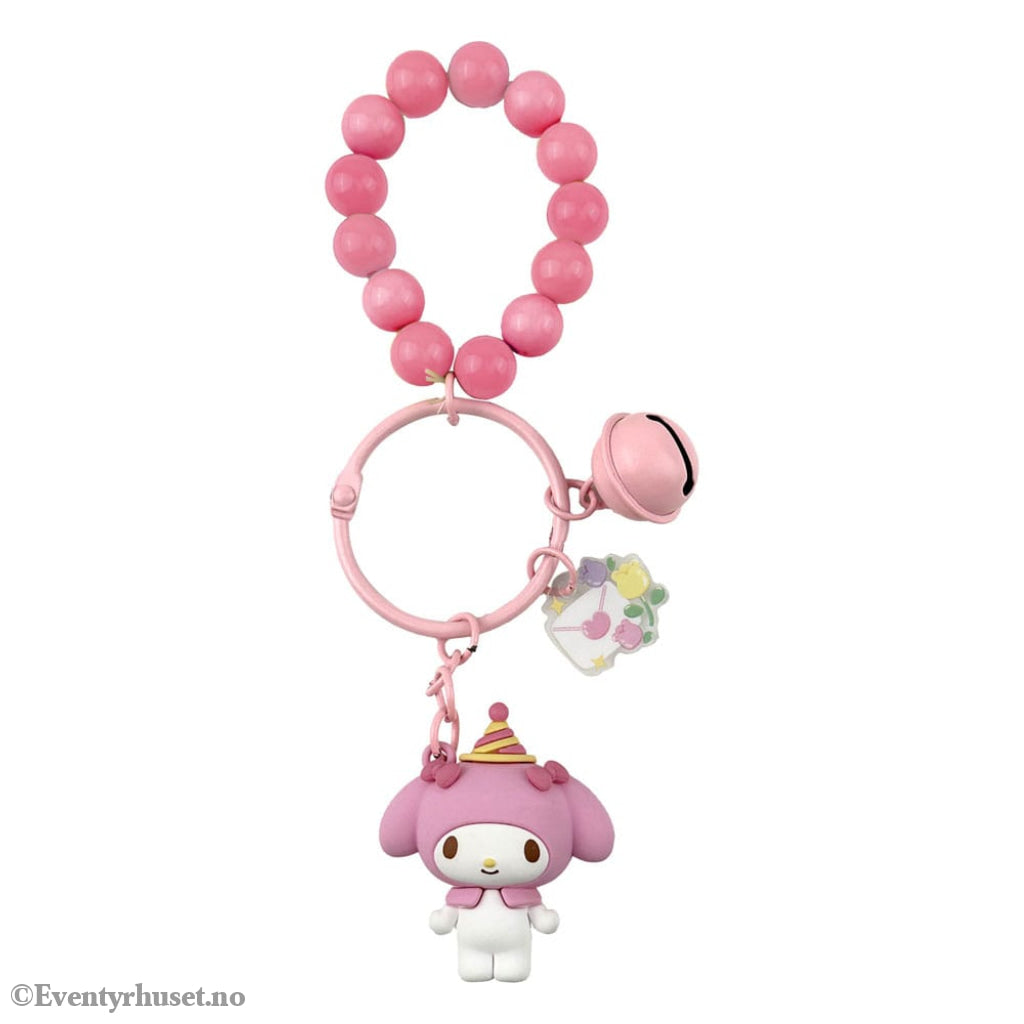 Sanrio Celebration Series Keychain & Bracelet Hello Kitty and Friends Display (12) Fashion & Accessories