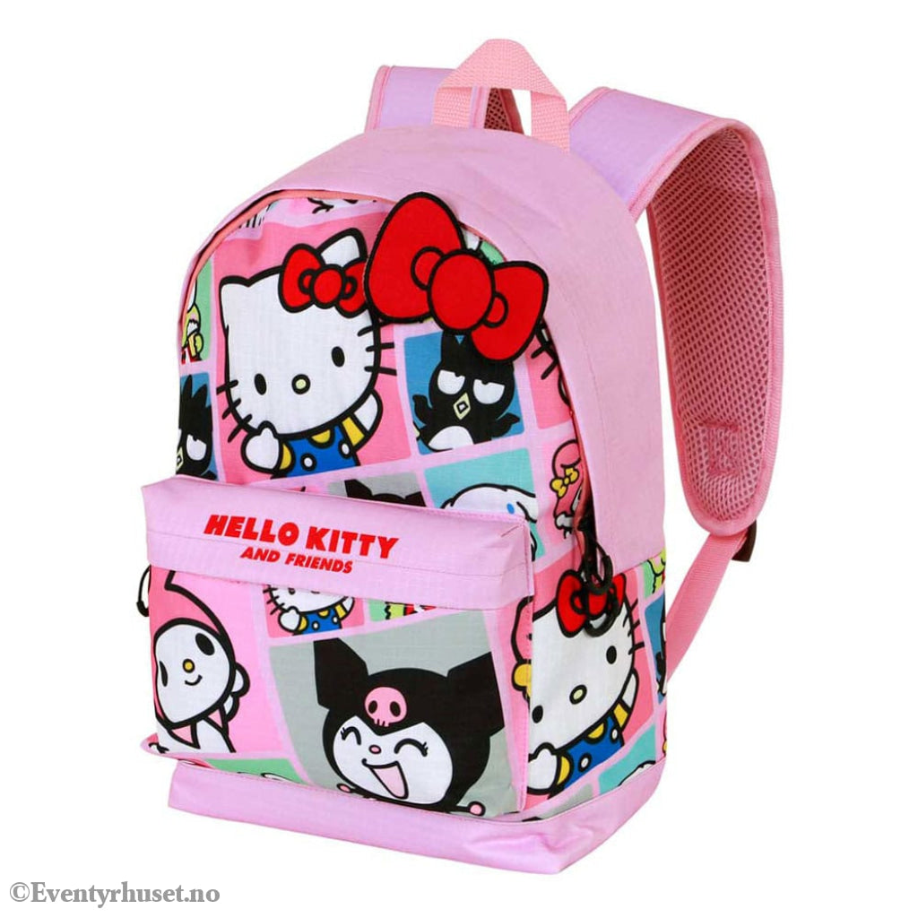 Sanrio Fan HS Backpack Kuromi B & W 2.2 Black Fashion & Accessories