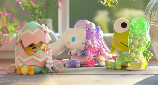 Sanrio Floral Daydream Series Kandy 4 inch Vinyl Figure Blind Box Display (6) Collectibles