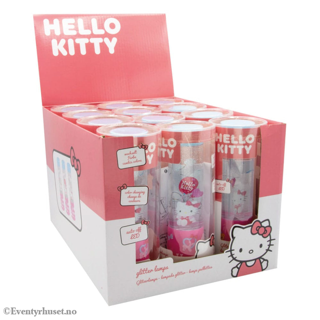 Sanrio LED Glitter Lamps Hello Kitty 15 cm Display (12) Home & Gifts