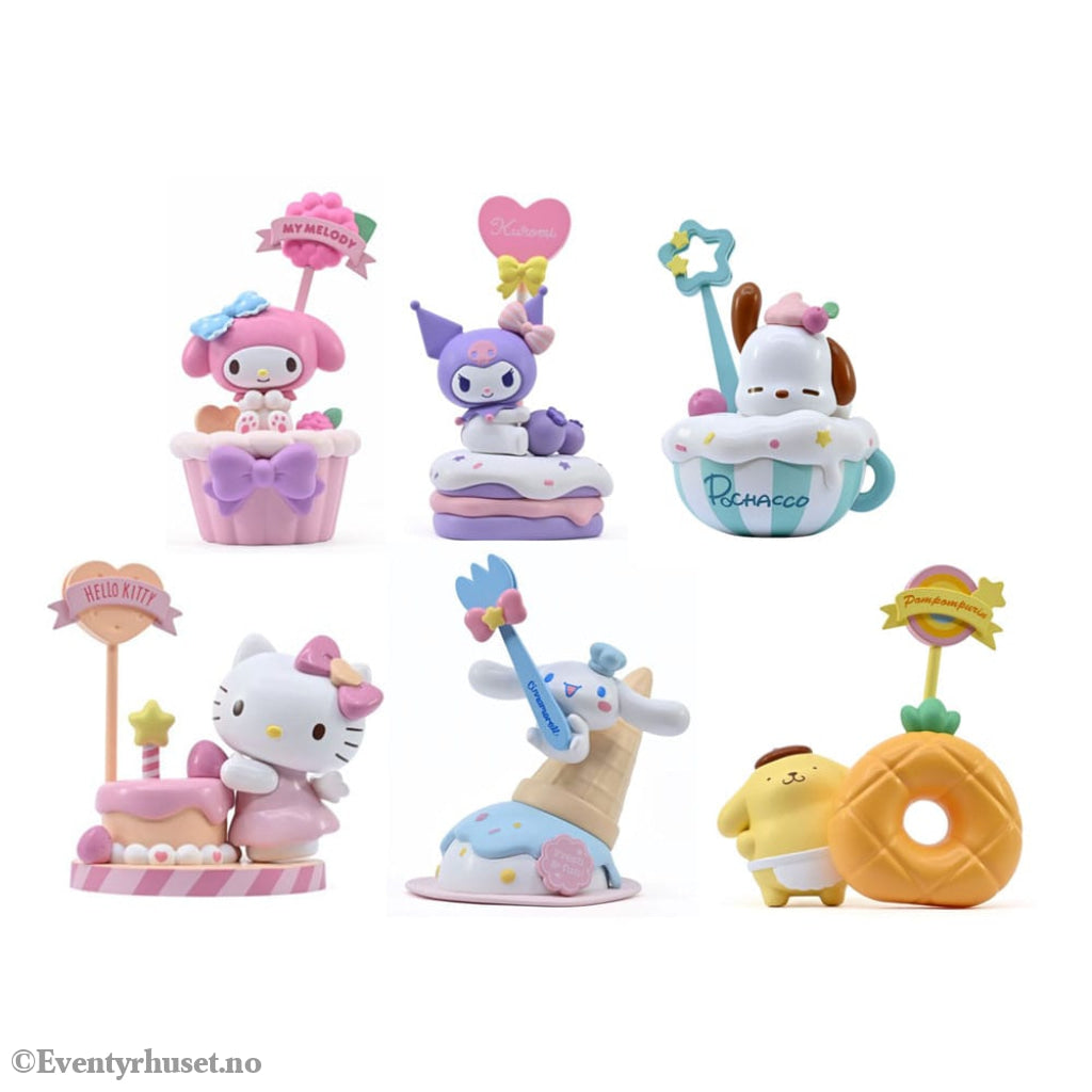 Sanrio Memo Stand Party Time Series Mini Figures Hello Kitty and Friends 5 cm Display (12) Collectibles