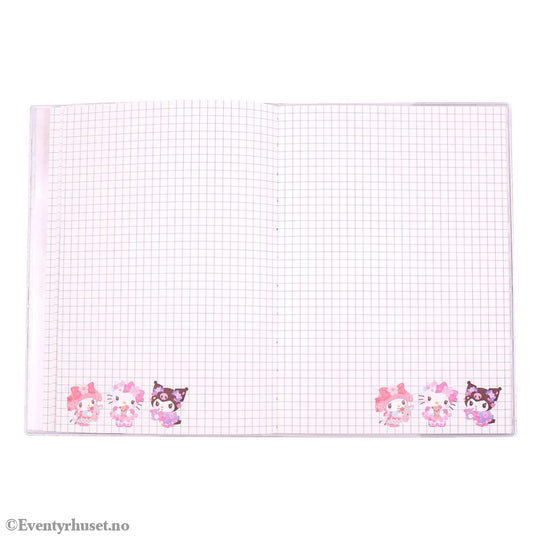 Sanrio Notebook Hello Kitty & Friends Sakura Series Holographic Checkered Manga & Anime