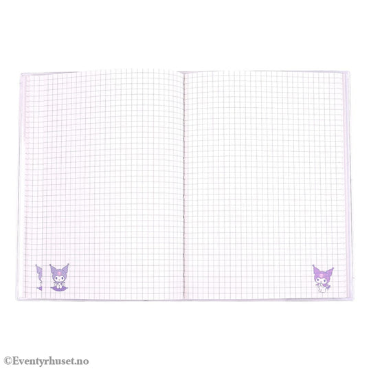 Sanrio Notebook Kuromi Japanese Holographic Checkered Manga & Anime