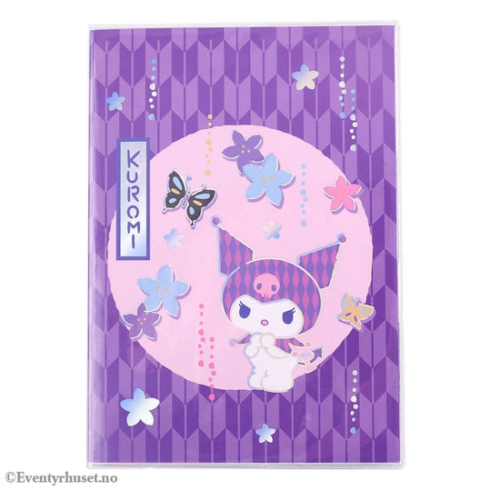 Sanrio Notebook Kuromi Japanese Holographic Checkered Manga & Anime
