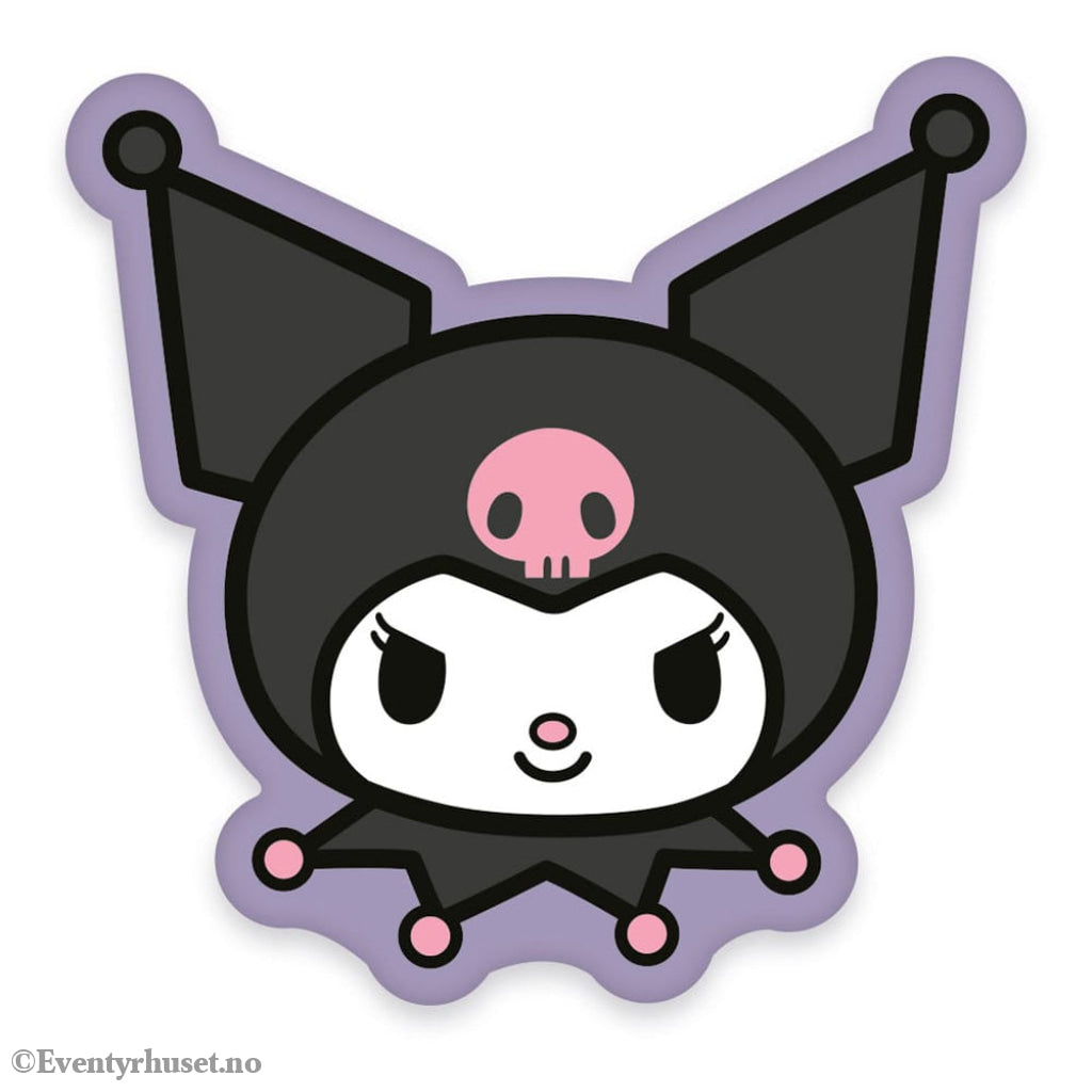 Sanrio Pillow Kuromi Face 36 cm Home & Gifts