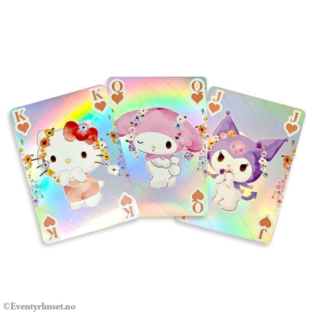 Sanrio Playing Cards Hello Kitty & Friends Holographic Games