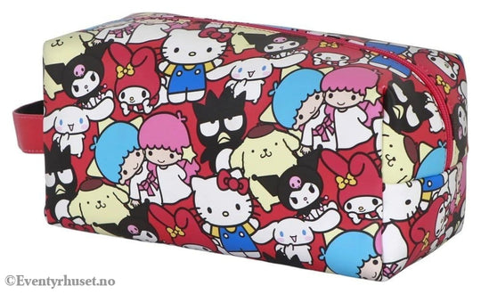 Sanrio Plus Brick Travel Toiletry Bag Hello Kitty Friends Multicolour Home & Gifts