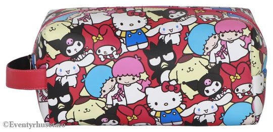 Sanrio Plus Brick Travel Toiletry Bag Hello Kitty Friends Multicolour Home & Gifts