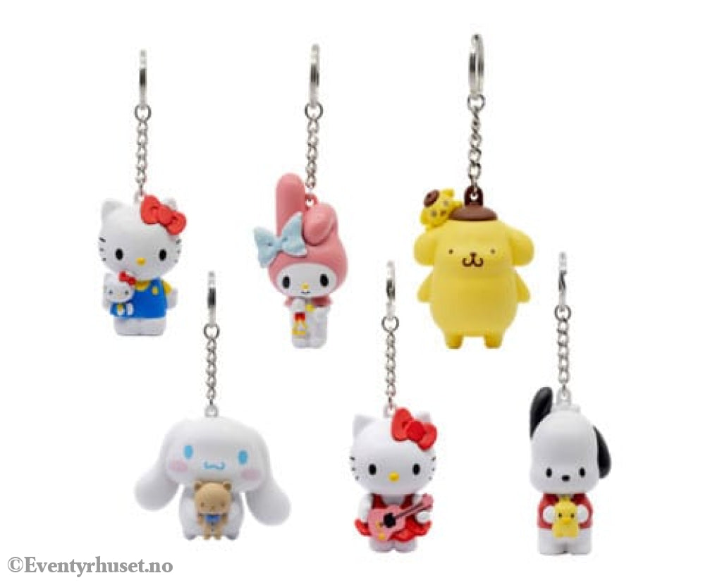 Sanrio Pocket Hero Keychain Hello Kitty and Friends Display (12) Fashion & Accessories