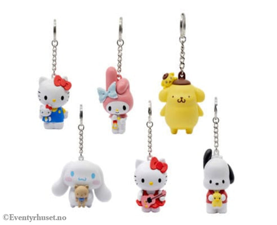 Sanrio Pocket Hero Keychain Hello Kitty and Friends Display (12) Fashion & Accessories