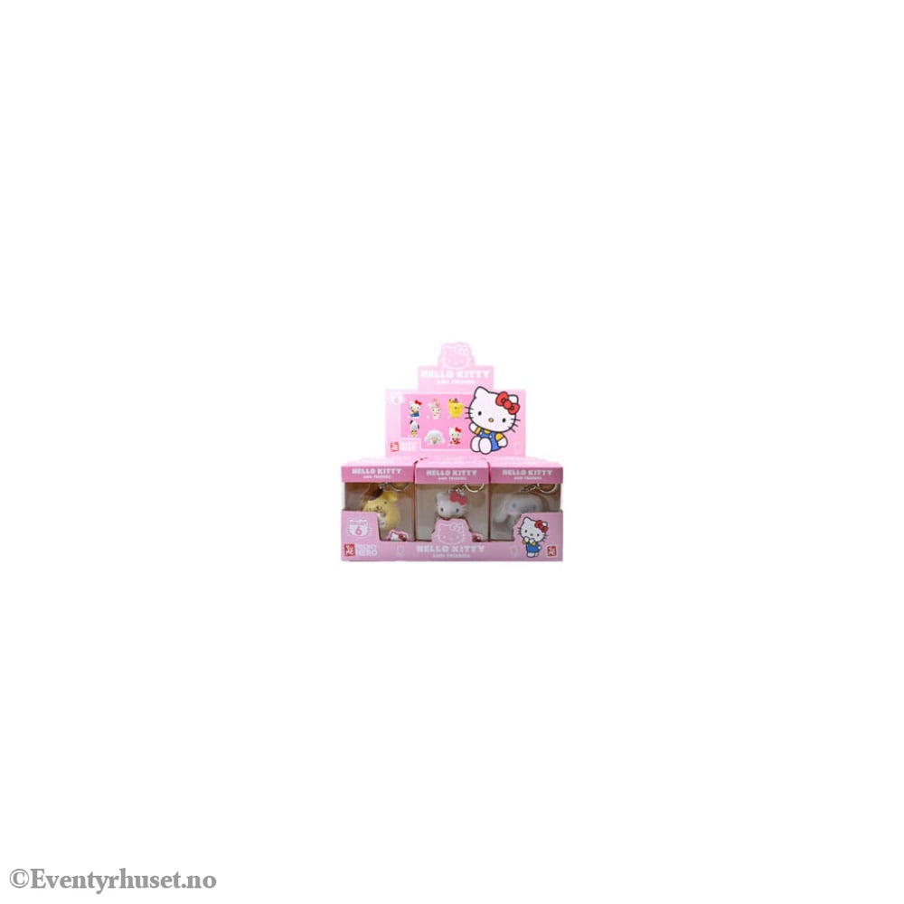 Sanrio Pocket Hero Keychain Hello Kitty and Friends Display (12) Fashion & Accessories