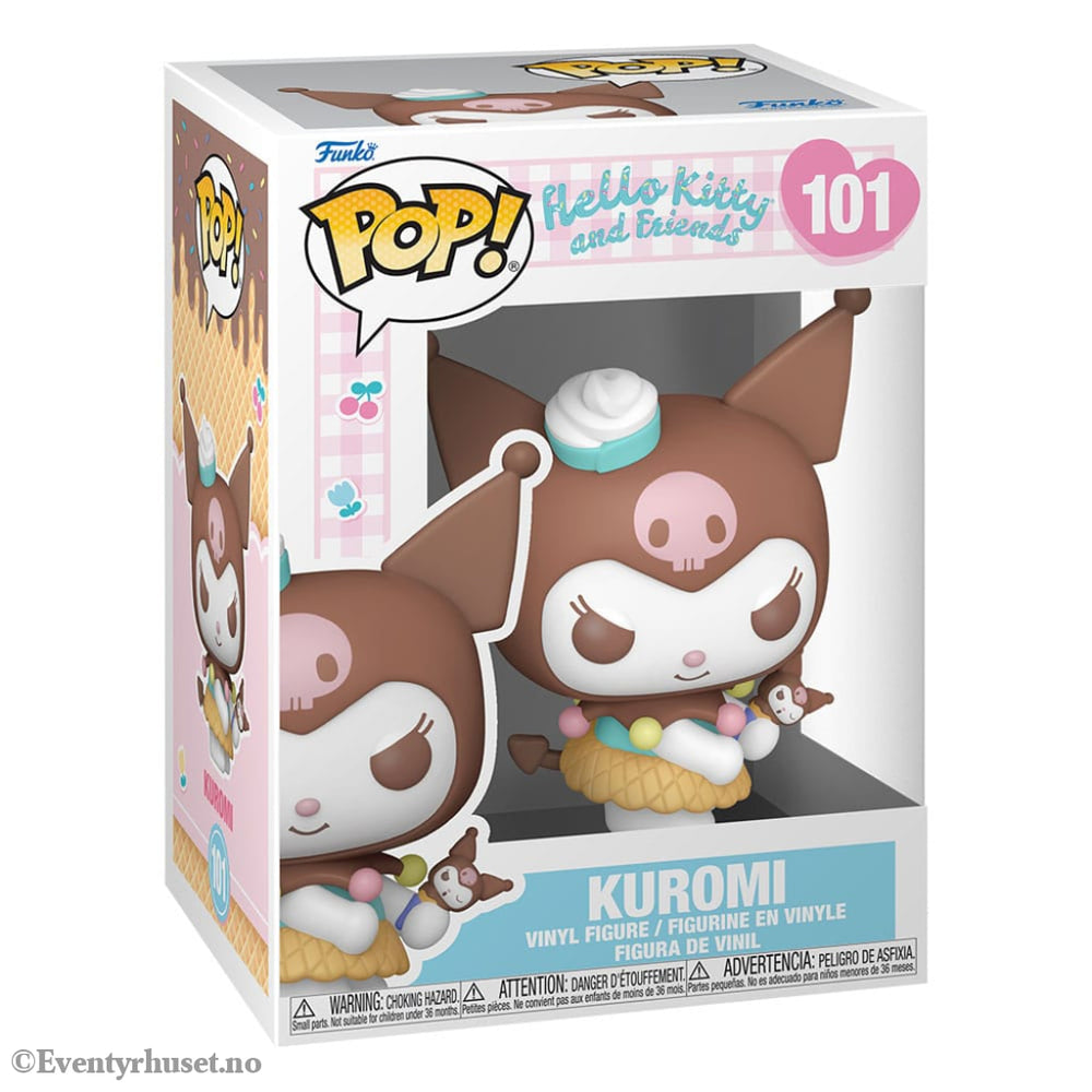 Sanrio POP! Animation Vinyl Figure Hello Kitty- Kuromi(IC) 9 cm Manga & Anime