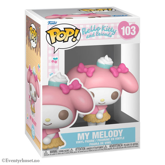 Sanrio POP! Animation Vinyl Figure Hello Kitty- My Melody (IC) 9 cm Manga & Anime
