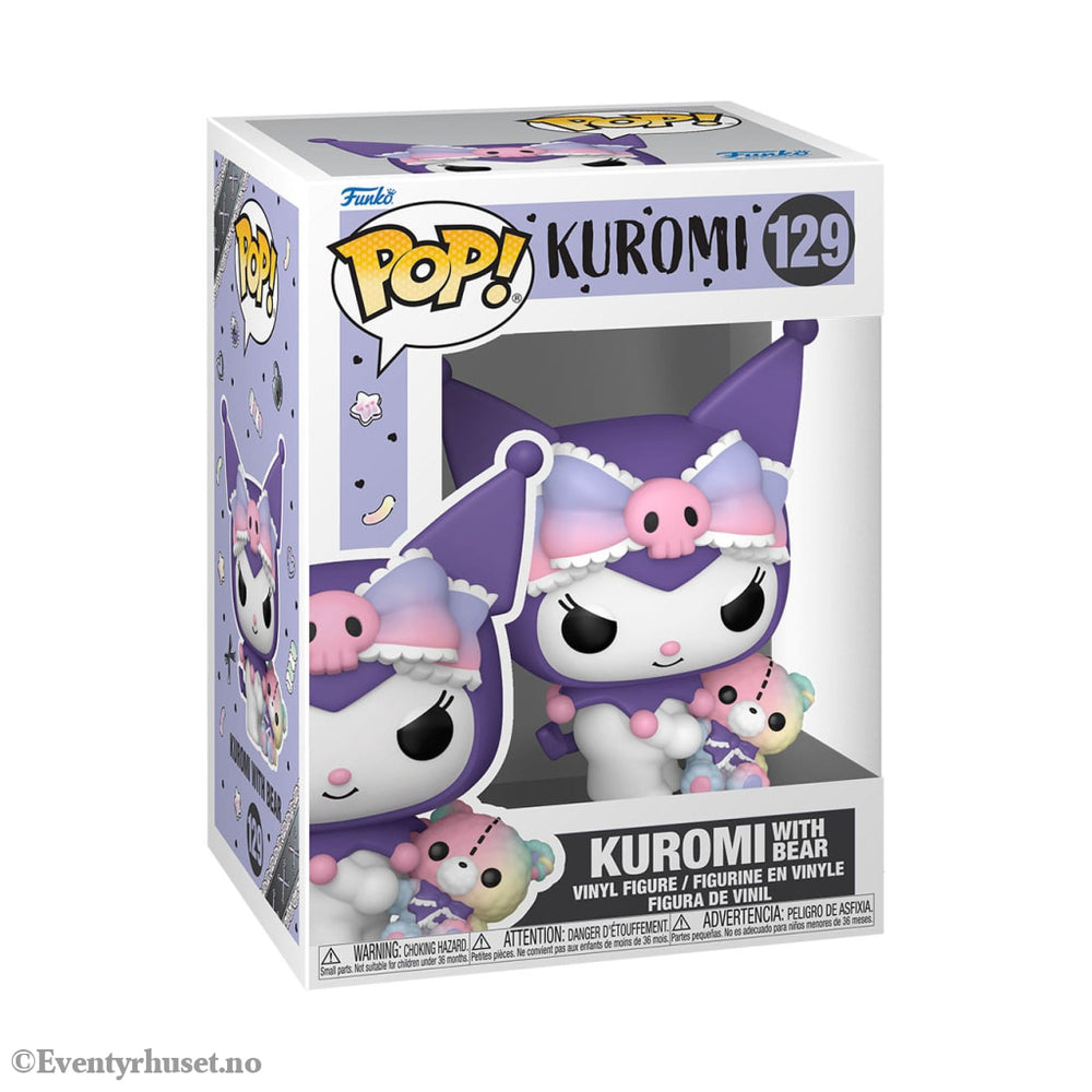 Sanrio POP!&Buddy Animation Vinyl Figures Kuromi w/ Bear 9 cm Manga & Anime