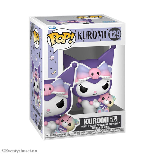 Sanrio POP!&Buddy Animation Vinyl Figures Kuromi w/ Bear 9 cm Manga & Anime