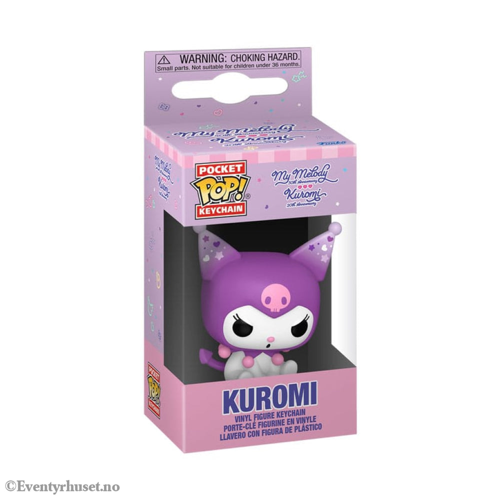 Sanrio POP! Vinyl Keychains 4 cm K/MM- Kuromi Display (12) Manga & Anime