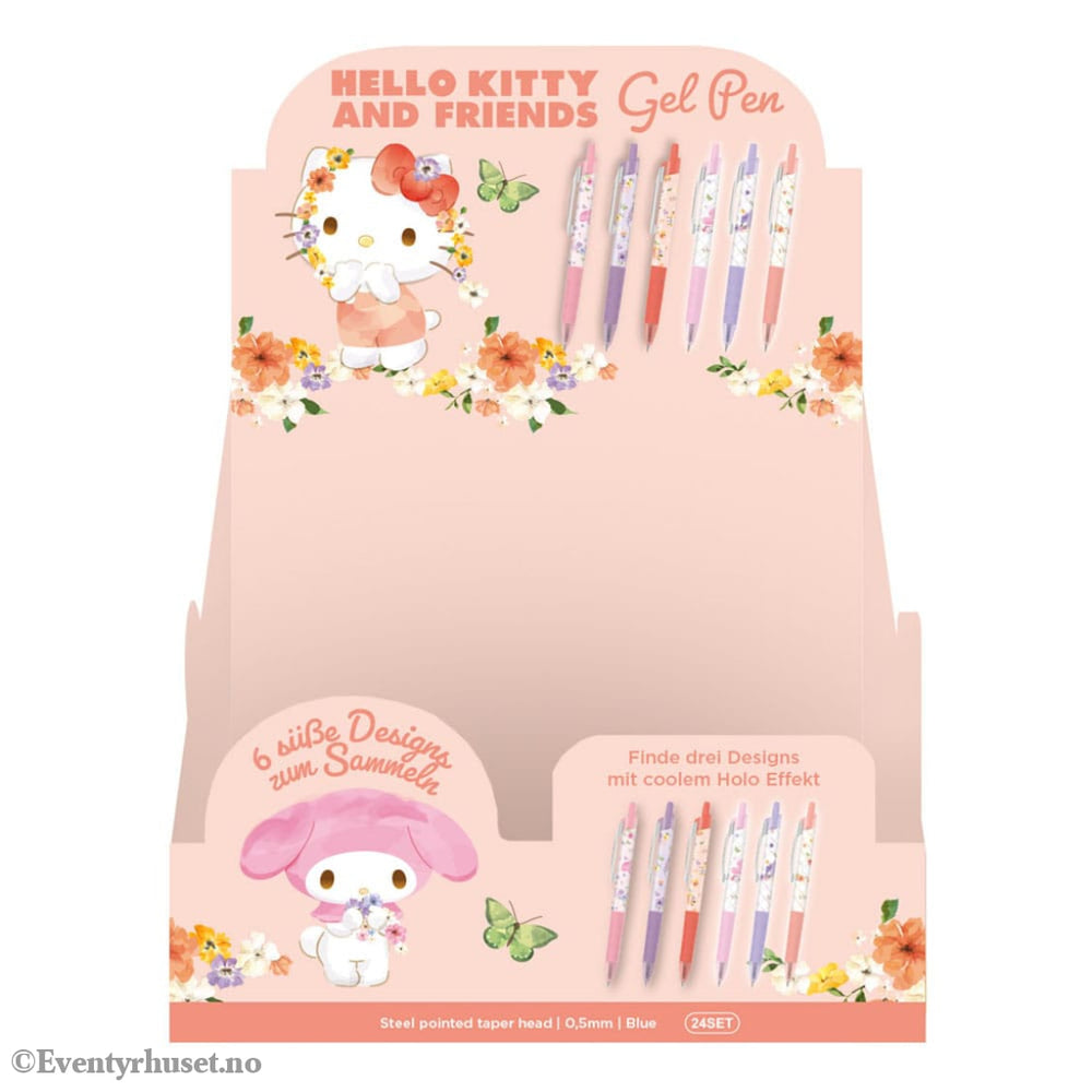 Sanrio Premium Gel Pens Hello Kitty & Friends Display (24) Home & Gifts