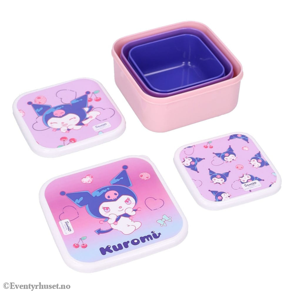 Sanrio Snack Box Set Kuromi Fresh Bites Home & Gifts