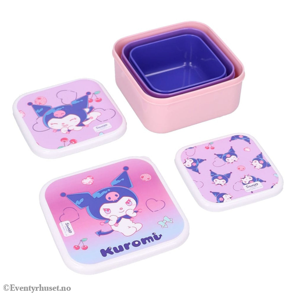 Sanrio Snack Box Set Kuromi Fresh Bites Home & Gifts