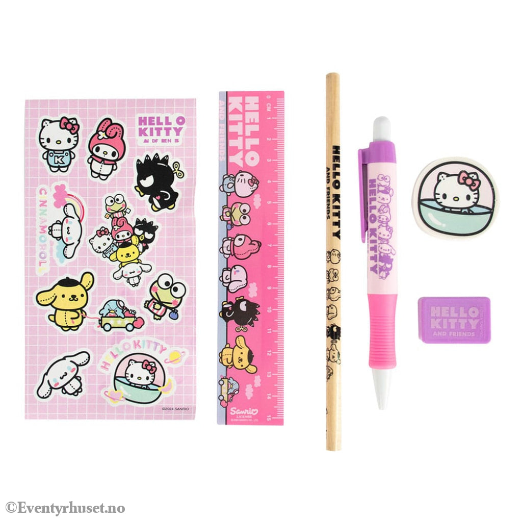 Sanrio Stationery Set 6-Pack Hello Kitty Home & Gifts
