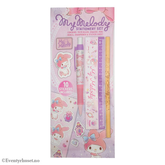 Sanrio Stationery Set 6-Pack My Melody Home & Gifts