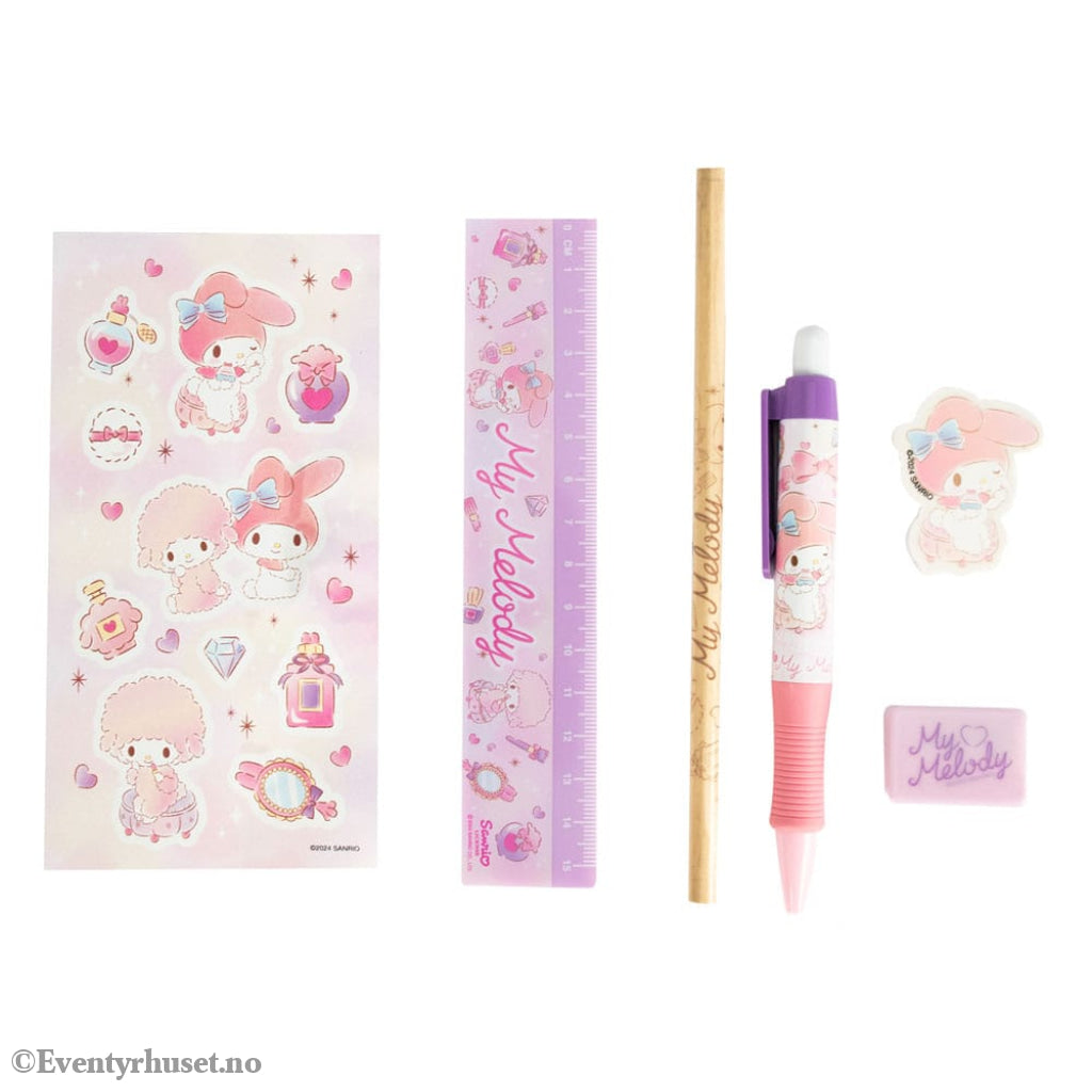 Sanrio Stationery Set 6-Pack My Melody Home & Gifts
