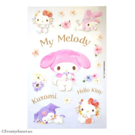 Sanrio Sticker Pack Hello Kitty & Friends Pastel Vivid Home & Gifts