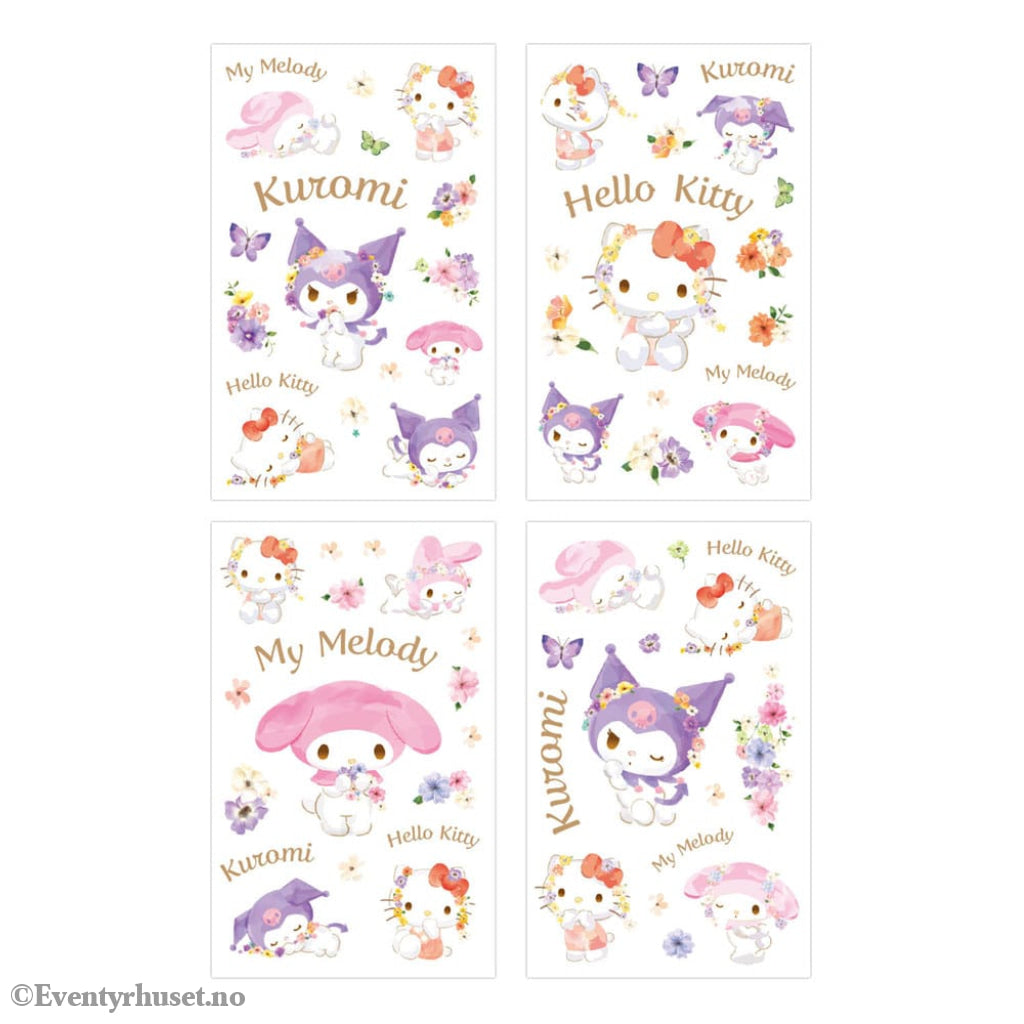 Sanrio Sticker Pack Hello Kitty & Friends Pastel Vivid Home & Gifts
