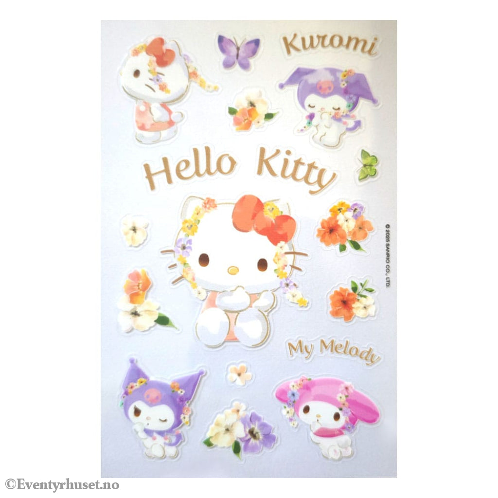 Sanrio Sticker Pack Hello Kitty & Friends Pastel Vivid Home & Gifts