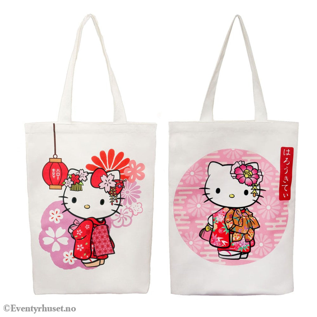 Sanrio Tote Bag Hello Kitty Kimono Manga & Anime