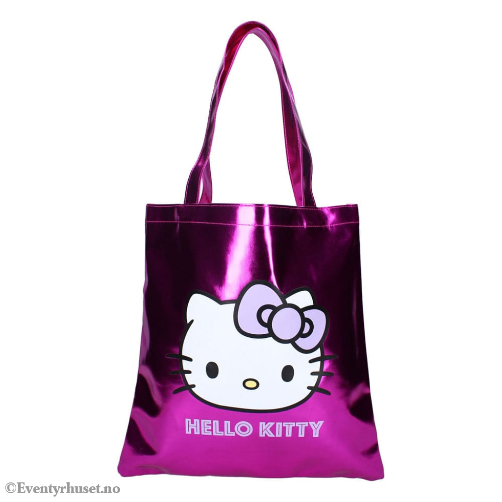 Sanrio Tote Bag Hello Kitty Metallic Fashion & Accessories
