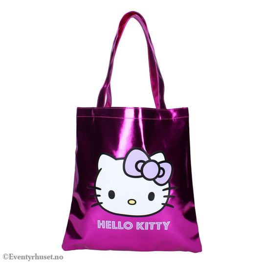Sanrio Tote Bag Hello Kitty Metallic Fashion & Accessories