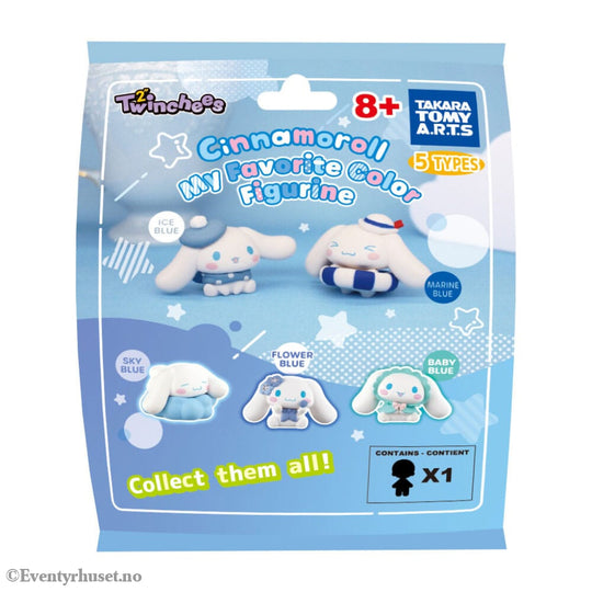 Sanrio Twinchees Mini Figures Cinamoroll My Favourite Colour 5 cm Display (24) Collectibles