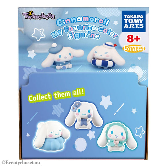 Sanrio Twinchees Mini Figures Cinamoroll My Favourite Colour 5 cm Display (24) Collectibles