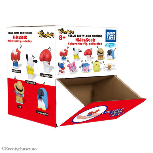 Sanrio Twinchees Mini Figures Hello Kitty & Friends Hide ´n´ Seek 5 cm Display (24) Collectibles