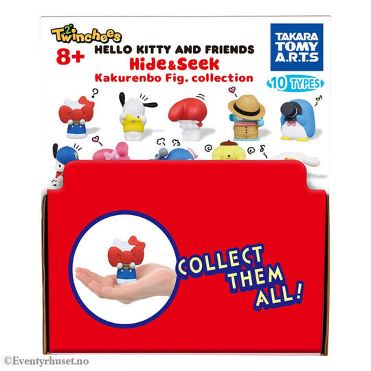 Sanrio Twinchees Mini Figures Hello Kitty & Friends Hide ´n´ Seek 5 cm Display (24) Collectibles